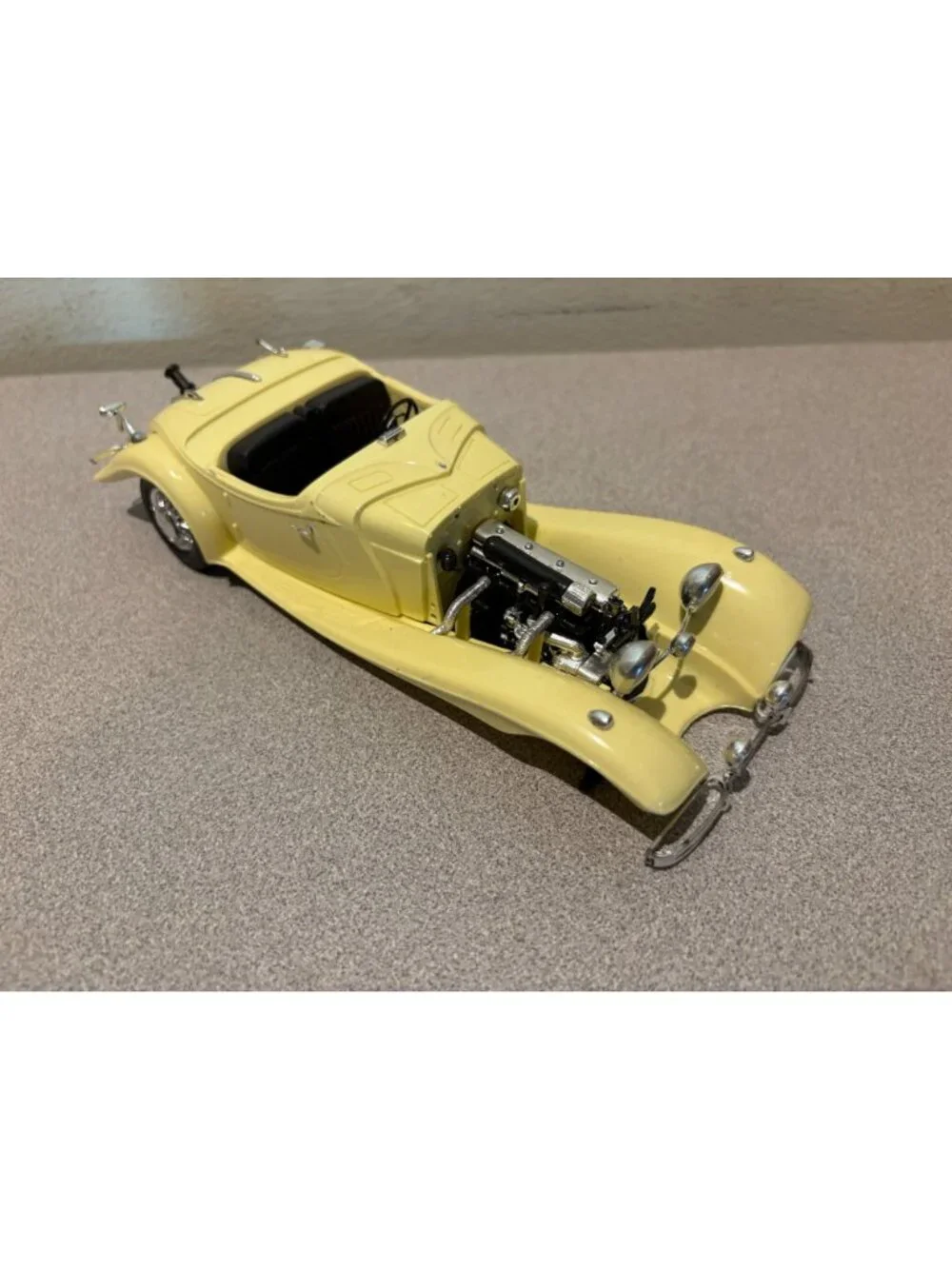 Vintage Jo-Han 1/25 1934 Mercedes-Benz 500K Special Sports Roadster Kit GC-234